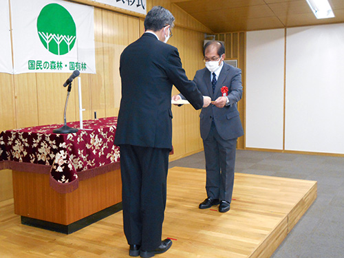 北海道森林管理局  令和4年度 治山・林道工事コンクール表彰式